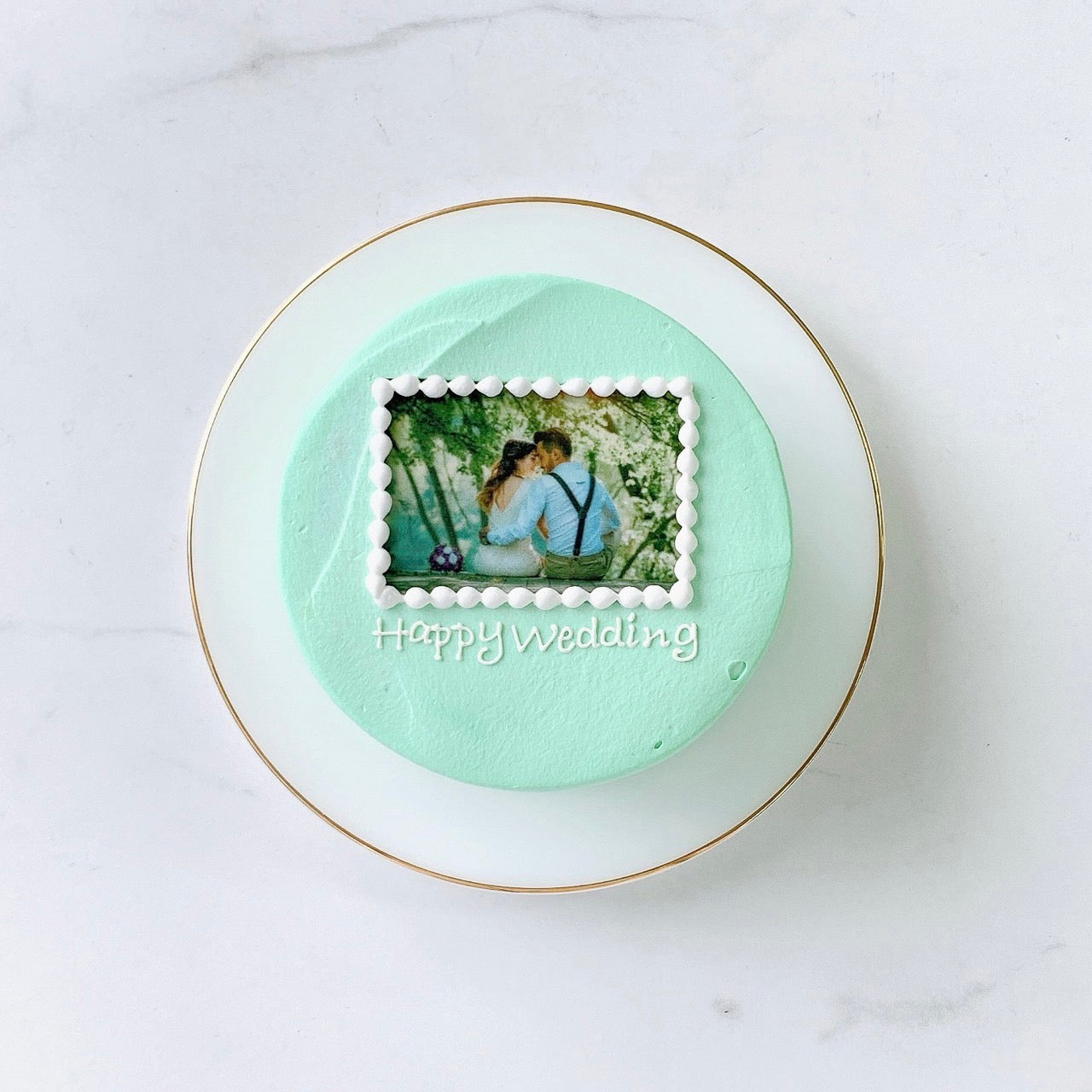 フォトフレームデザインケーキ