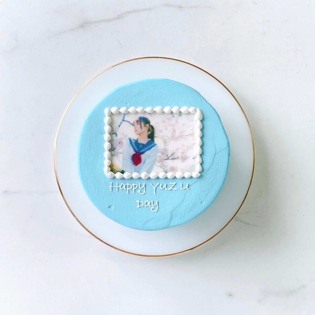 フォトフレームデザインケーキ