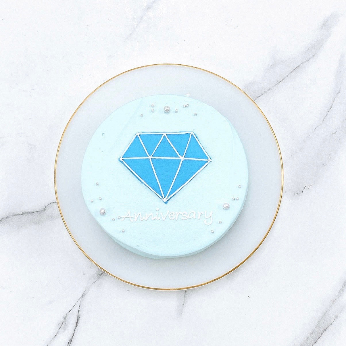 ダイヤデザインセンイルケーキ