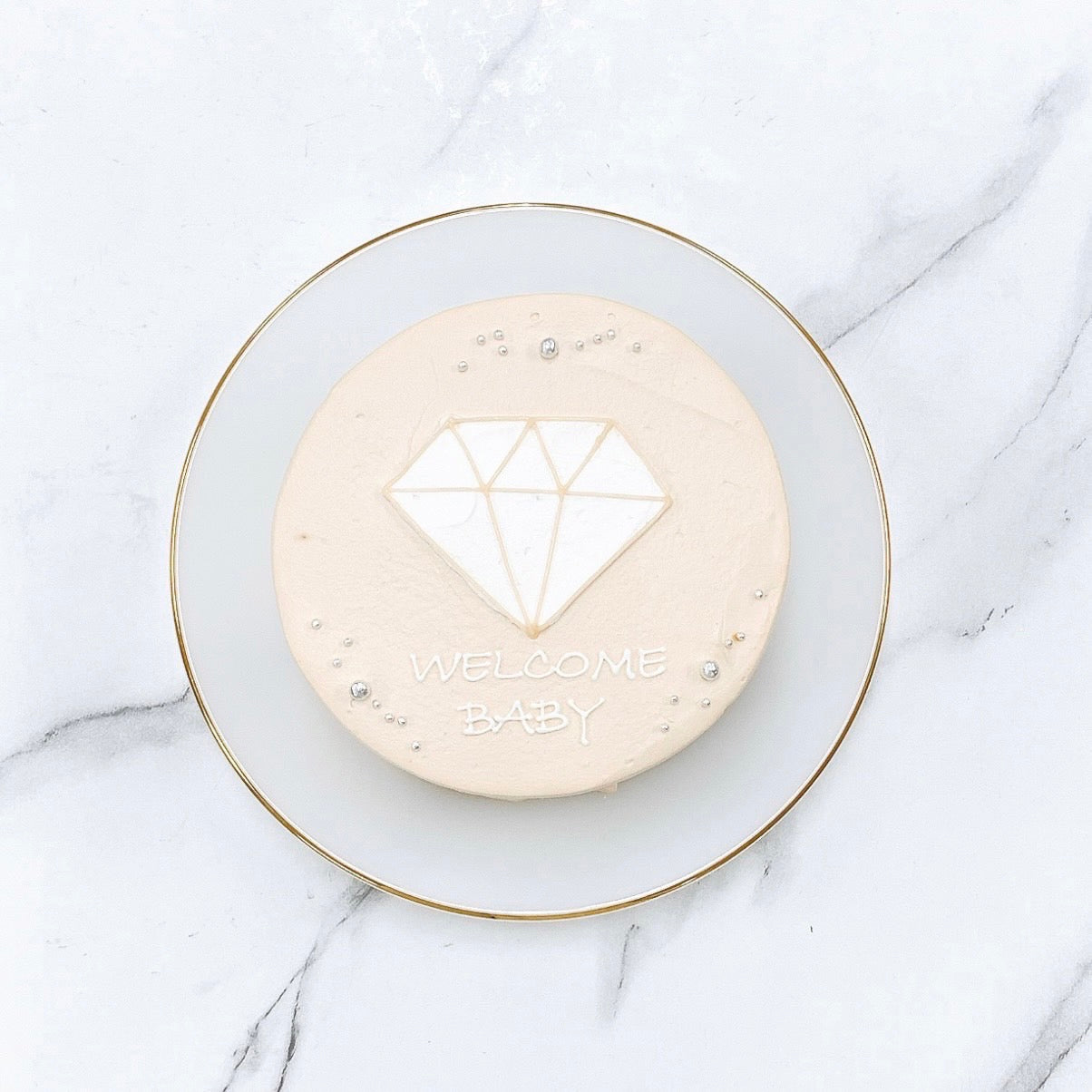 ダイヤデザインセンイルケーキ