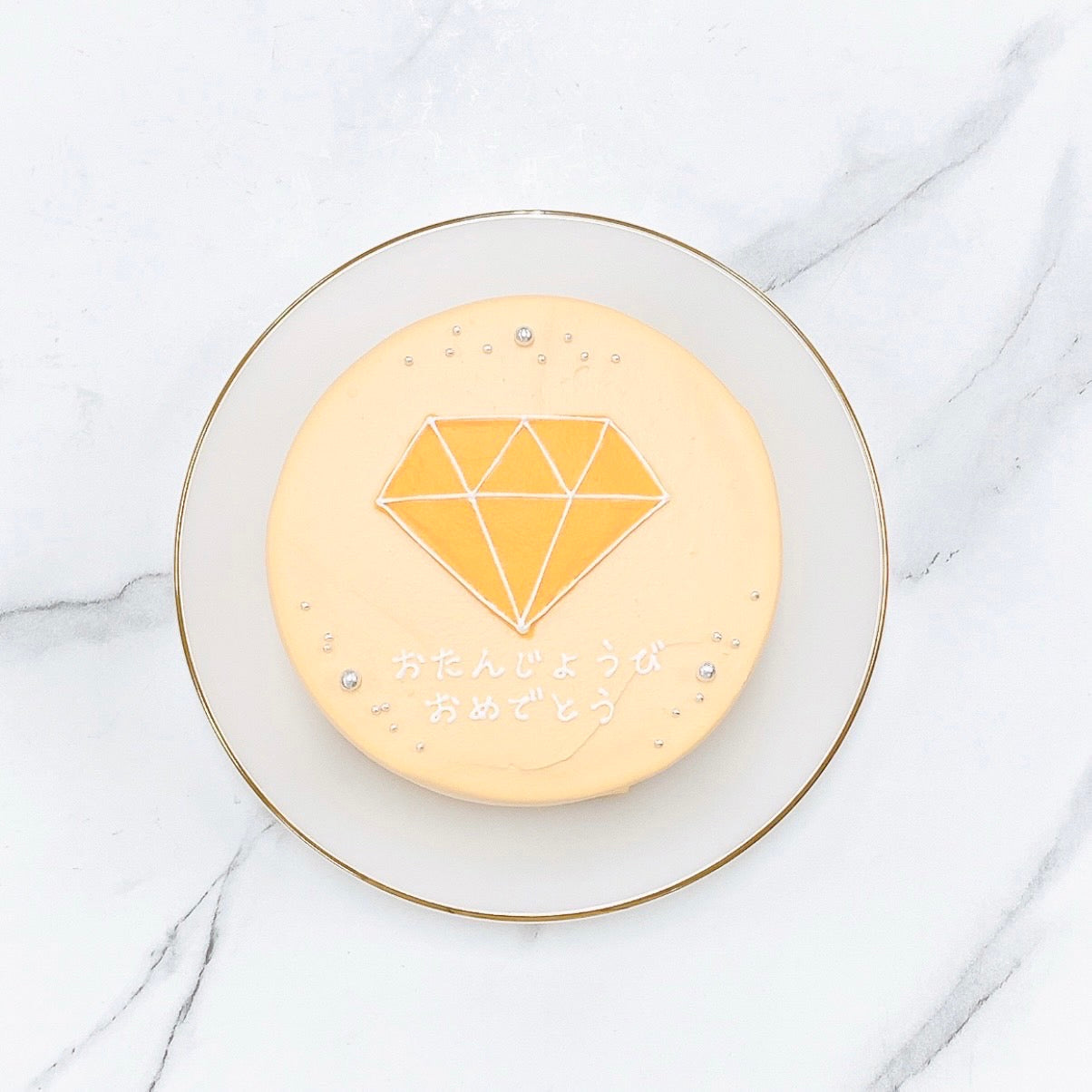 ダイヤデザインセンイルケーキ