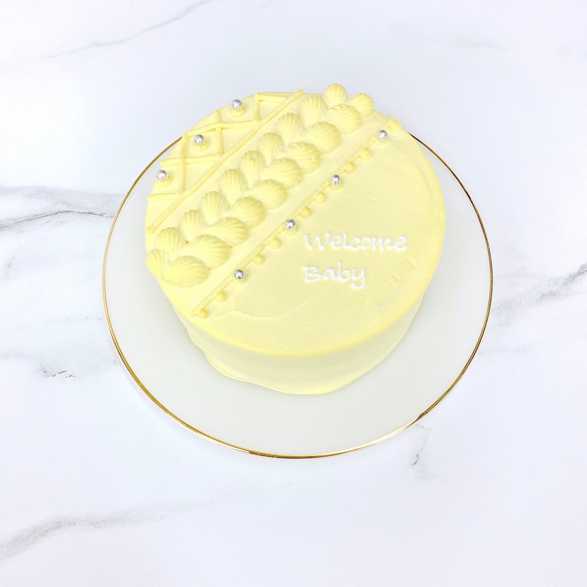 ケーブルニットセンイルケーキ